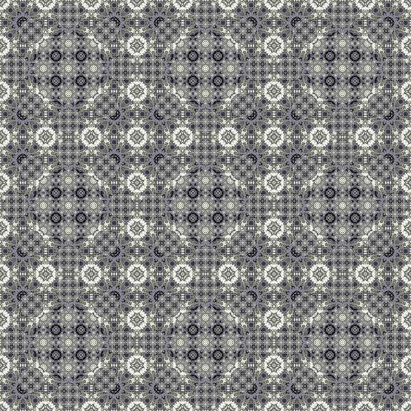 Seamless Pattern Small Pattern Geometric Flowers Patterns Fabric Clothing — Zdjęcie stockowe