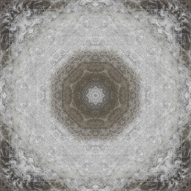 Kusursuz desenler. Doğrusal ve geometrik desenlerin karesi. Kaleydoskop.