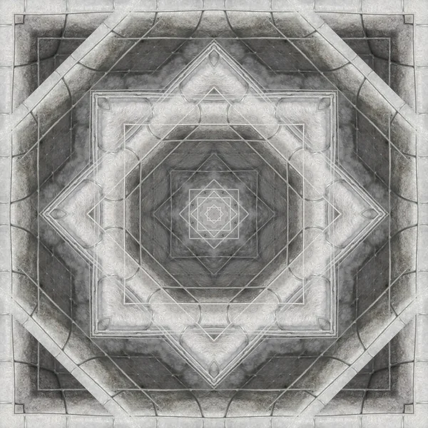 Seamless Patterns Square Linear Geometric Patterns Kaleidoscope — Stock fotografie