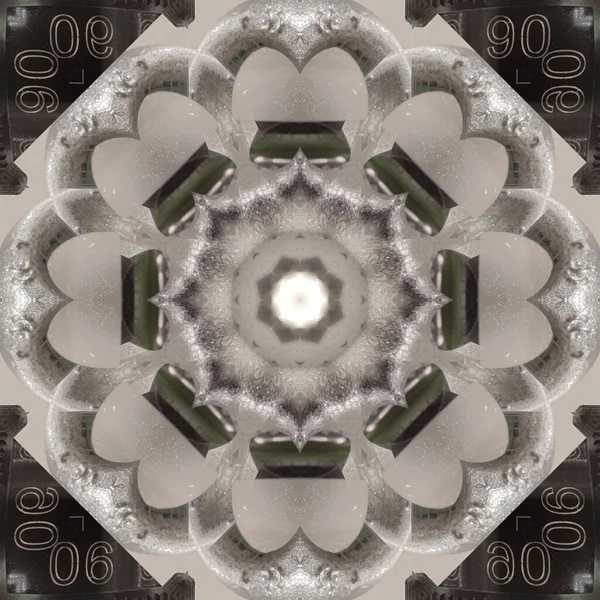 Seamless Patterns Square Linear Geometric Patterns Kaleidoscope — Stock fotografie