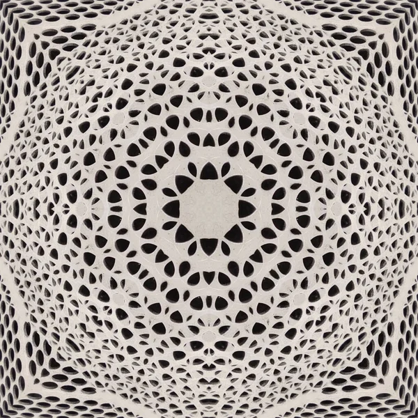 Nahtlose Muster Quadratische Lineare Und Geometrische Muster Kaleidoskop — Stockfoto