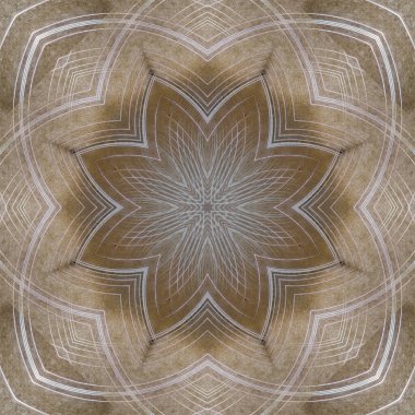 Kusursuz desenler. Doğrusal ve geometrik desenlerin karesi. Kaleydoskop.