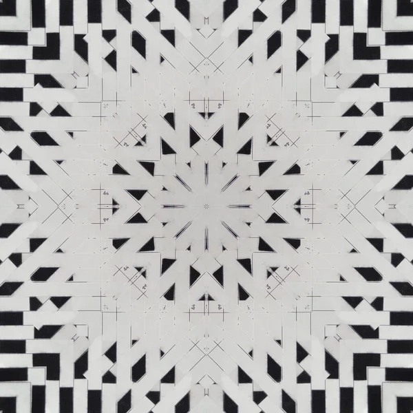 Kusursuz desenler. Doğrusal ve geometrik desenlerin karesi. Kaleydoskop.