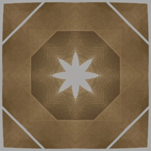 Seamless Patterns Square Linear Geometric Patterns Kaleidoscope — Stock Photo, Image