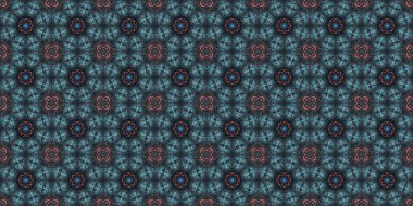 Kusursuz desenler. Uzay dokusu. Kaleydoskopik arkaplan