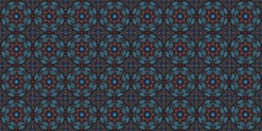 Kusursuz desenler. Uzay dokusu. Kaleydoskopik arkaplan