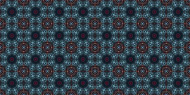 Kusursuz desenler. Uzay dokusu. Kaleydoskopik arkaplan