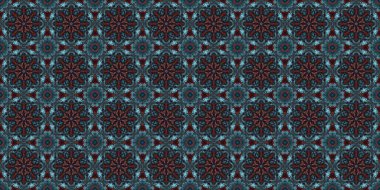 Kusursuz desenler. Uzay dokusu. Kaleydoskopik arkaplan