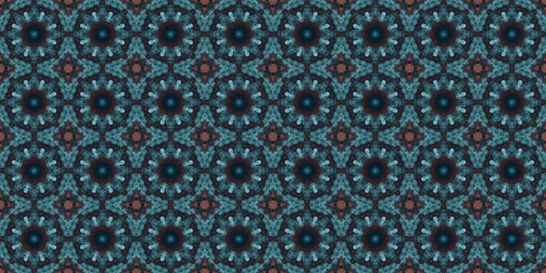 Seamless Patterns Space Texture Kaleidoscopic Background — Foto Stock