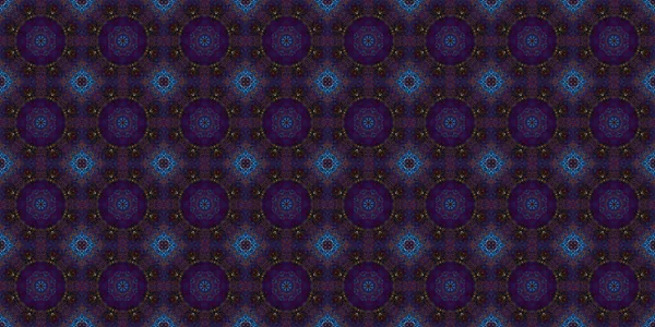 Seamless Patterns Space Texture Kaleidoscopic Background — 스톡 사진