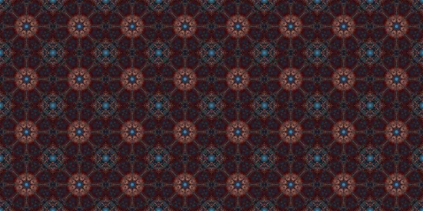 Seamless Patterns Space Texture Kaleidoscopic Background — 스톡 사진