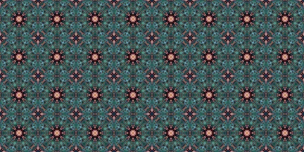 Seamless Patterns Space Texture Kaleidoscopic Background — Stockfoto