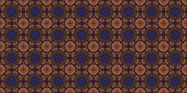 Seamless Patterns Space Texture Kaleidoscopic Background — Stok fotoğraf