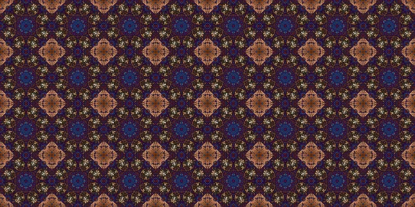 Seamless Patterns Space Texture Kaleidoscopic Background — Photo