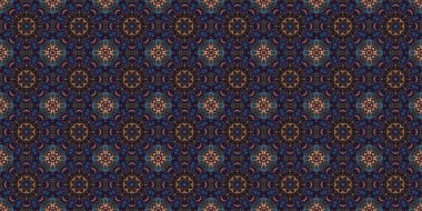 Kusursuz desenler. Uzay dokusu. Kaleydoskopik arkaplan