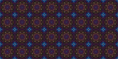 Kusursuz desenler. Uzay dokusu. Kaleydoskopik arkaplan