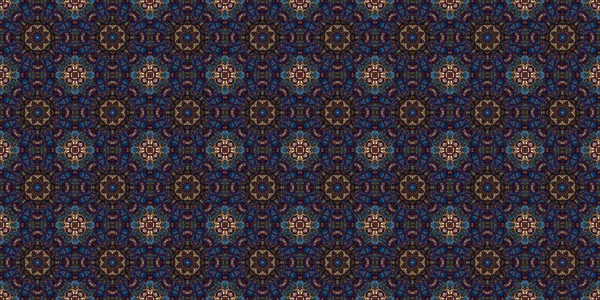 Seamless Patterns Space Texture Kaleidoscopic Background — Photo