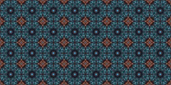 Seamless Patterns Space Texture Kaleidoscopic Background — Stock Photo, Image