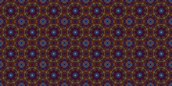 Seamless Patterns Space Texture Kaleidoscopic Background — Foto de Stock