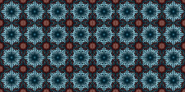 Seamless patterns. Space texture. Kaleidoscopic background