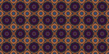 Kusursuz desenler. Uzay dokusu. Kaleydoskopik arkaplan