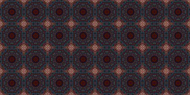 Seamless patterns. Space texture. Kaleidoscopic background
