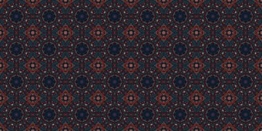 Kusursuz desenler. Uzay dokusu. Kaleydoskopik arkaplan