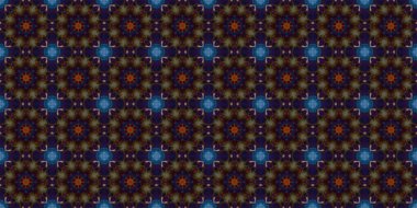 Kusursuz desenler. Uzay dokusu. Kaleydoskopik arkaplan