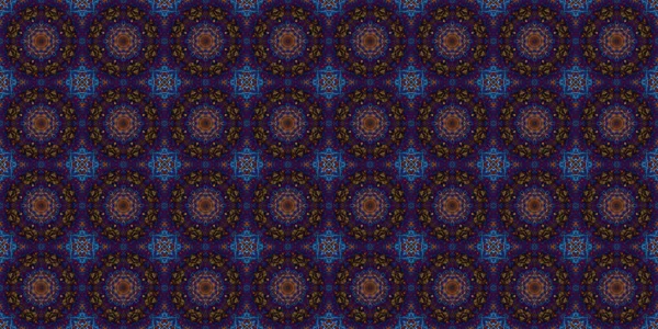 Seamless Patterns Space Texture Kaleidoscopic Background — Stok fotoğraf