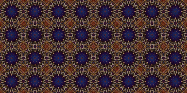 Seamless Patterns Space Texture Kaleidoscopic Background — Φωτογραφία Αρχείου