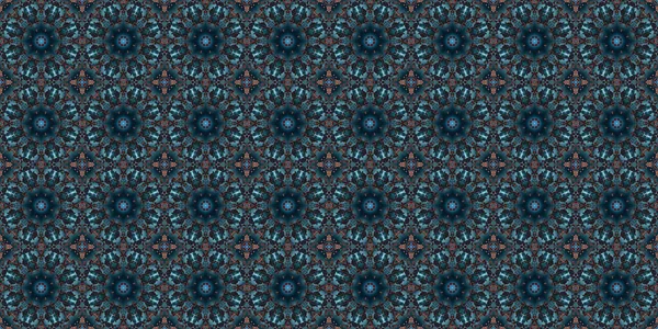 Seamless Patterns Space Texture Kaleidoscopic Background — Stock fotografie