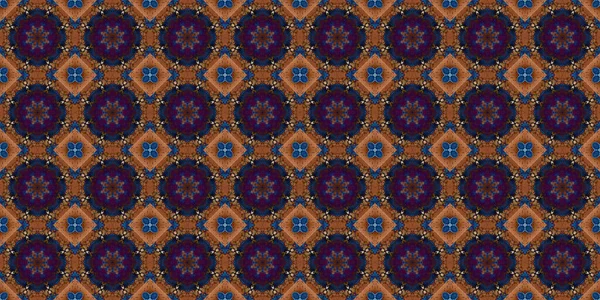 Seamless Patterns Space Texture Kaleidoscopic Background — Photo