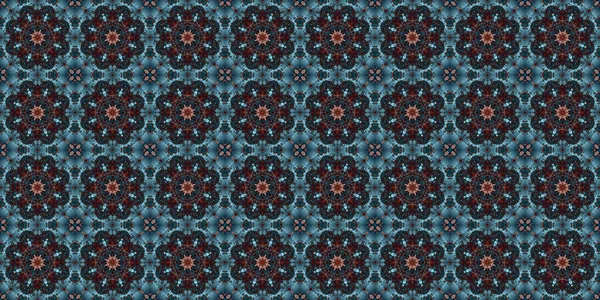 Seamless Patterns Space Texture Kaleidoscopic Background — Zdjęcie stockowe
