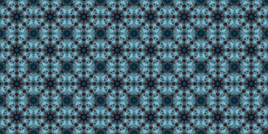 Kusursuz desenler. Uzay dokusu. Kaleydoskopik arkaplan