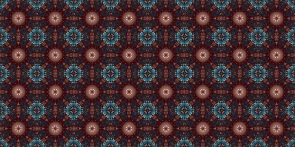 Seamless Patterns Space Texture Kaleidoscopic Background — Stok fotoğraf