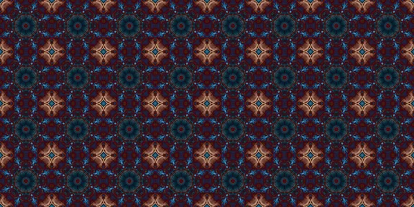 Seamless Patterns Space Texture Kaleidoscopic Background — 스톡 사진