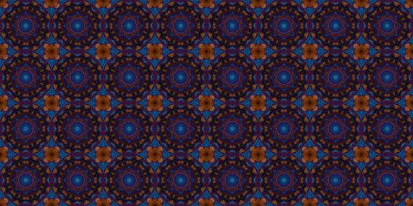 Seamless Patterns Space Texture Kaleidoscopic Background — стоковое фото