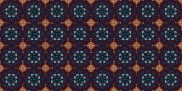 Seamless Patterns Space Texture Kaleidoscopic Background — Stockfoto