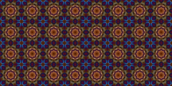 Seamless Patterns Space Texture Kaleidoscopic Background — Stock Photo, Image