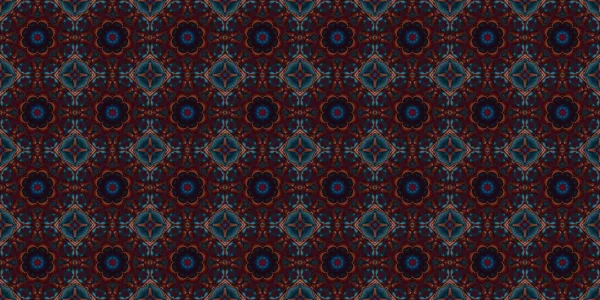 Seamless Patterns Space Texture Kaleidoscopic Background — 图库照片