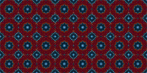 Seamless Patterns Space Texture Kaleidoscopic Background — Zdjęcie stockowe