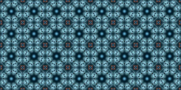 Seamless Patterns Space Texture Kaleidoscopic Background — Fotografia de Stock