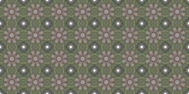 Seamless patterns. Texture of a geometric repeating pattern. Kaleidoscopic background