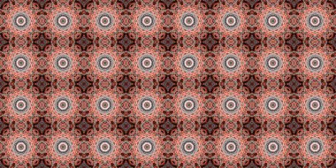 Kusursuz desenler. Geometrik yineleme kalıbının dokusu. Kaleydoskopik arkaplan