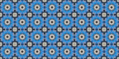 Kusursuz desenler. Geometrik yineleme kalıbının dokusu. Kaleydoskopik arkaplan