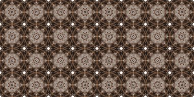 Kusursuz desenler. Geometrik yineleme kalıbının dokusu. Kaleydoskopik arkaplan