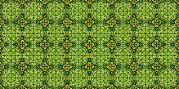 Seamless Patterns Texture Geometric Repeating Pattern Kaleidoscopic Background — ストック写真