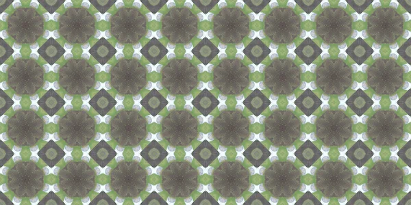 Seamless Patterns Texture Geometric Repeating Pattern Kaleidoscopic Background — Stock fotografie