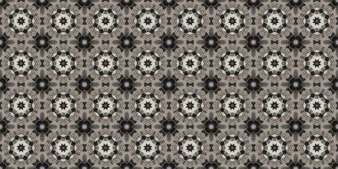 Kusursuz desenler. Geometrik yineleme kalıbının dokusu. Kaleydoskopik arkaplan