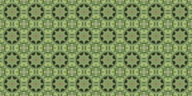 Kusursuz desenler. Geometrik yineleme kalıbının dokusu. Kaleydoskopik arkaplan